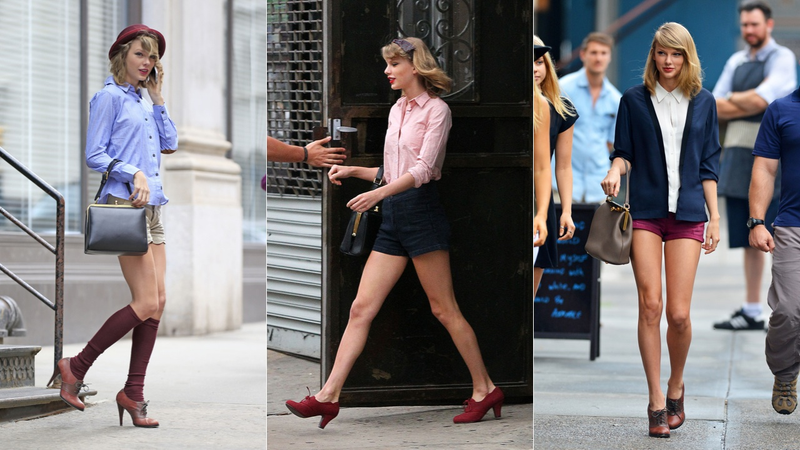 Illustration for article titled Taylor Swift's Wardrobe Approaches Betty Draper Levels of Retro